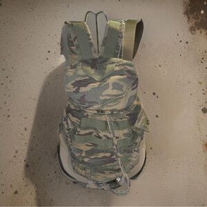 Athletech | Unisex Army Woodland Camo Utility Backpack